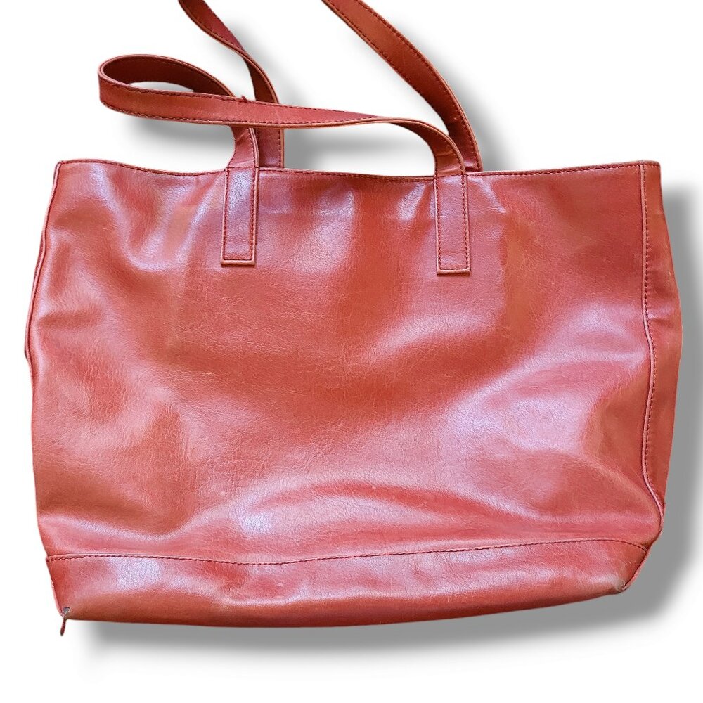 Matt & Nat Tote Schlepp Rust Red - Picture 4 of 14